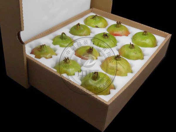 EPE石榴包裝箱內(nèi)托